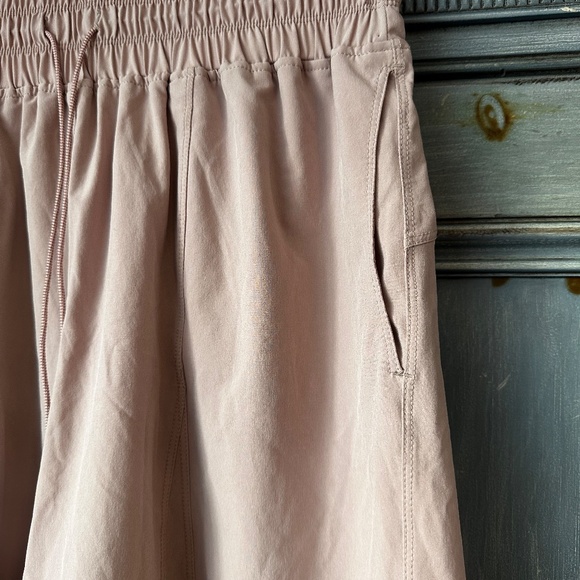 FP Movement Free People Bring Your Game Long High Waist Active Shorts Mauve Sz S - Picture 4 of 7